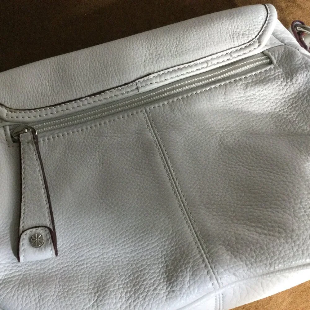 White leather handbag - Picture 7 of 8
